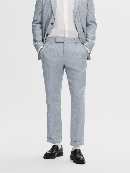 Anton Regular Linen Trousers