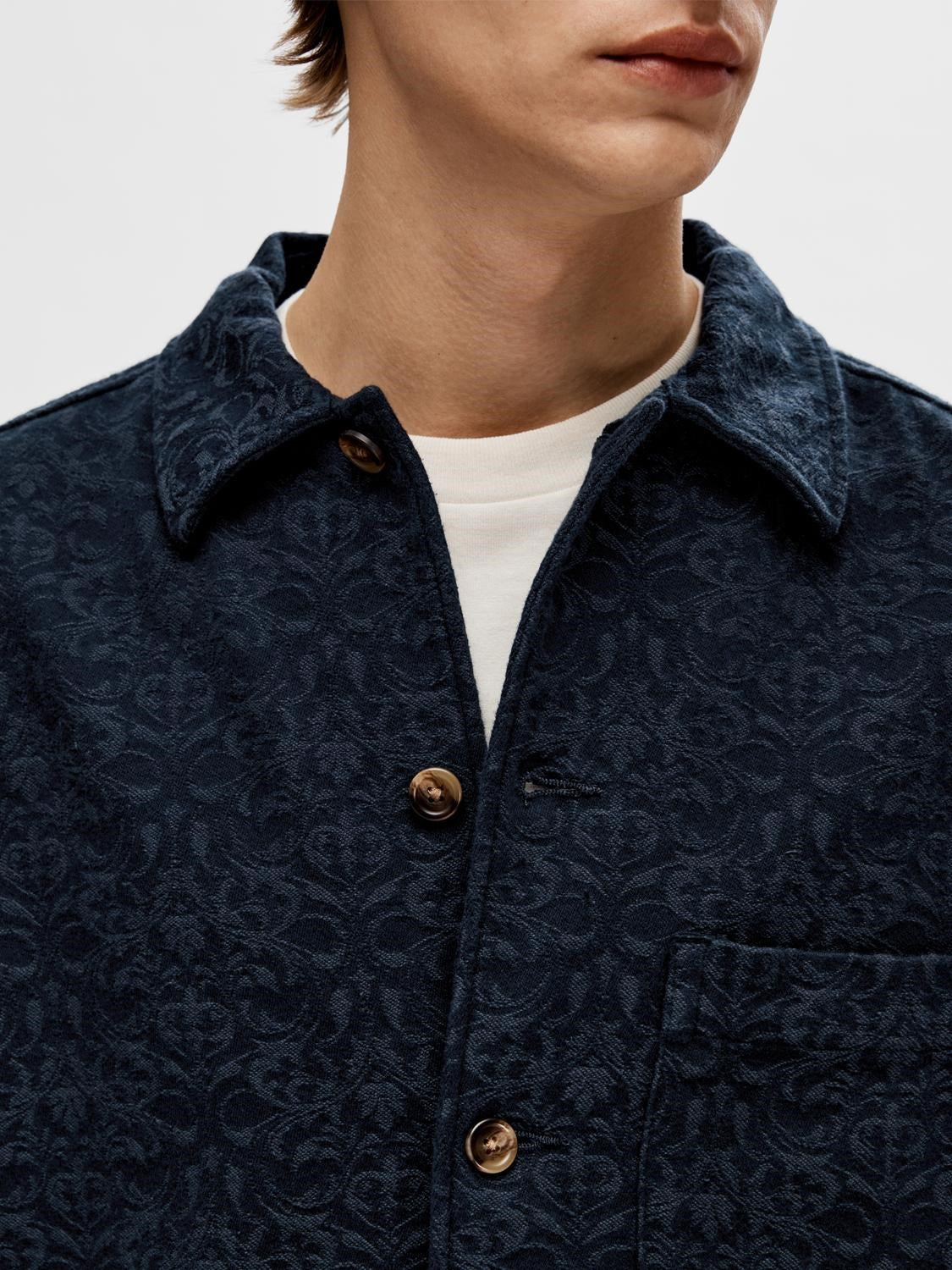 Jason Overshirt LS Jacquard