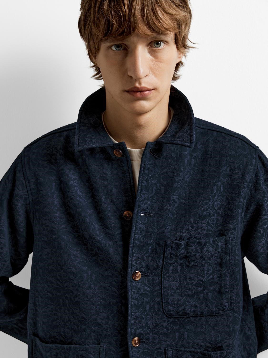 Jason Overshirt LS Jacquard