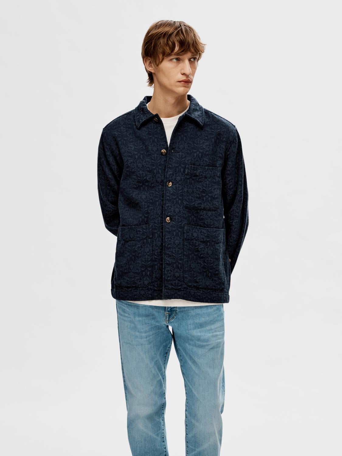 Jason Overshirt LS Jacquard