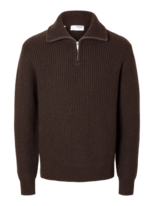 Land LS Knit Half Zip