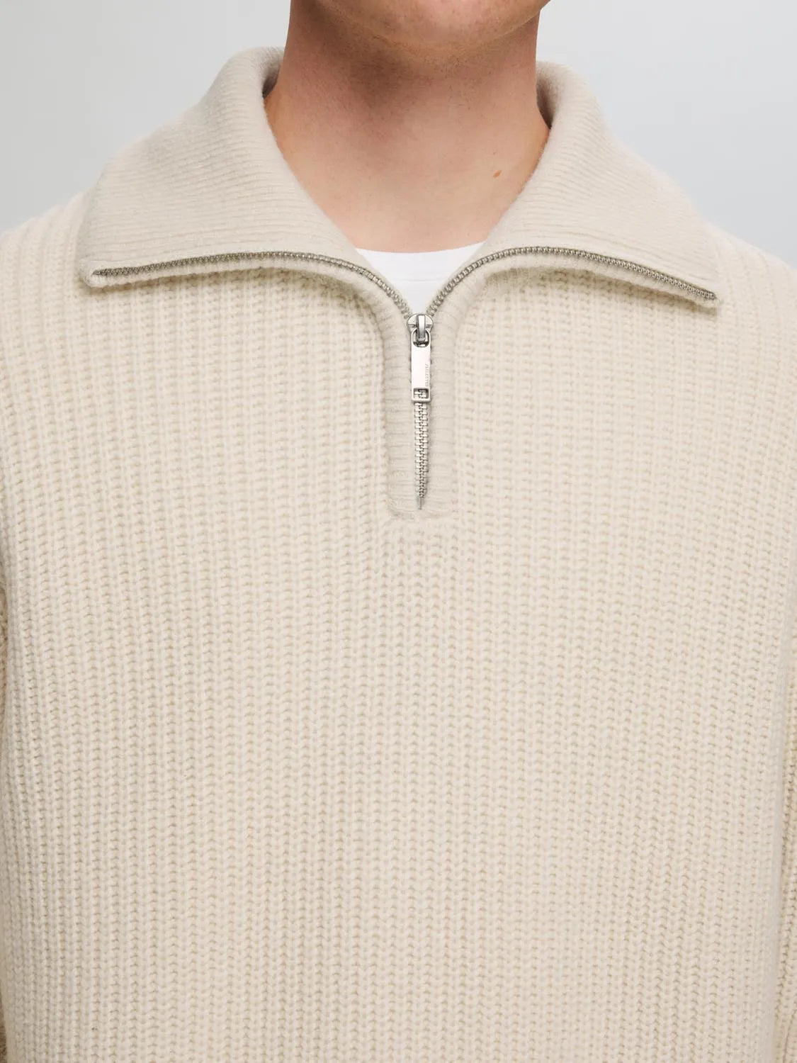 Land LS Knit Half Zip