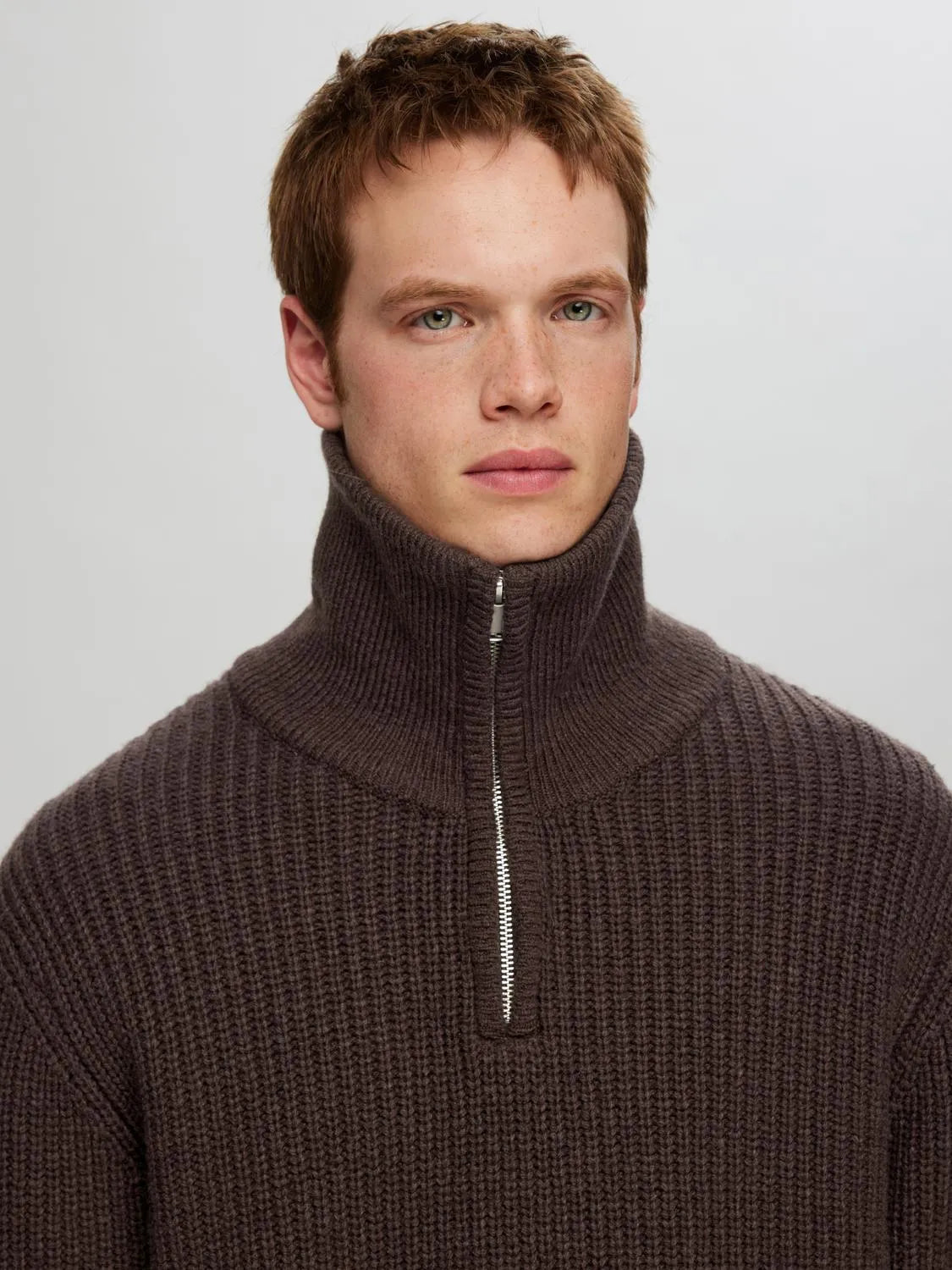 Land LS Knit Half Zip