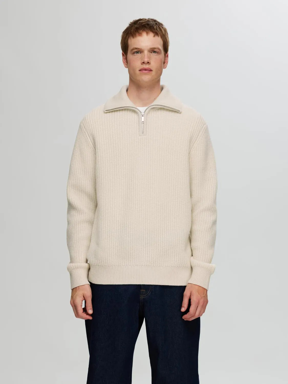Land LS Knit Half Zip