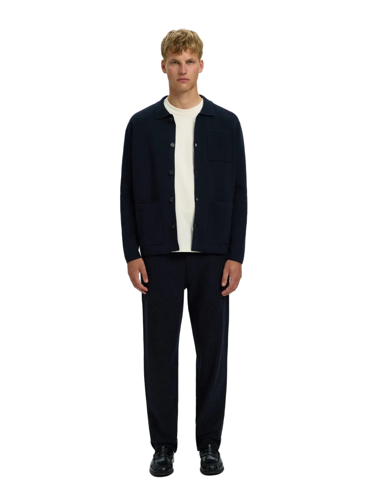 Cardigan polo leggero Mike