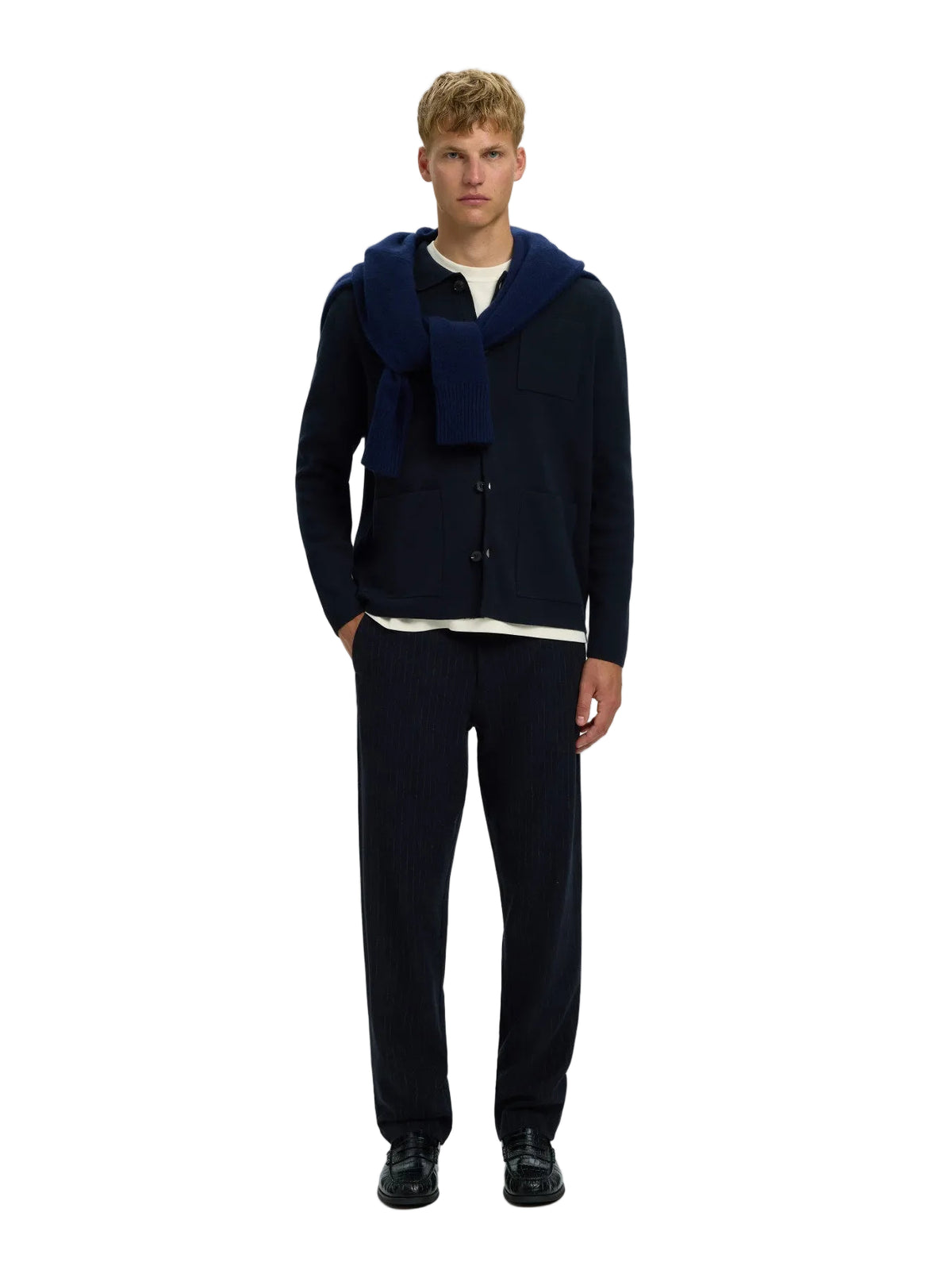 Cardigan polo leggero Mike