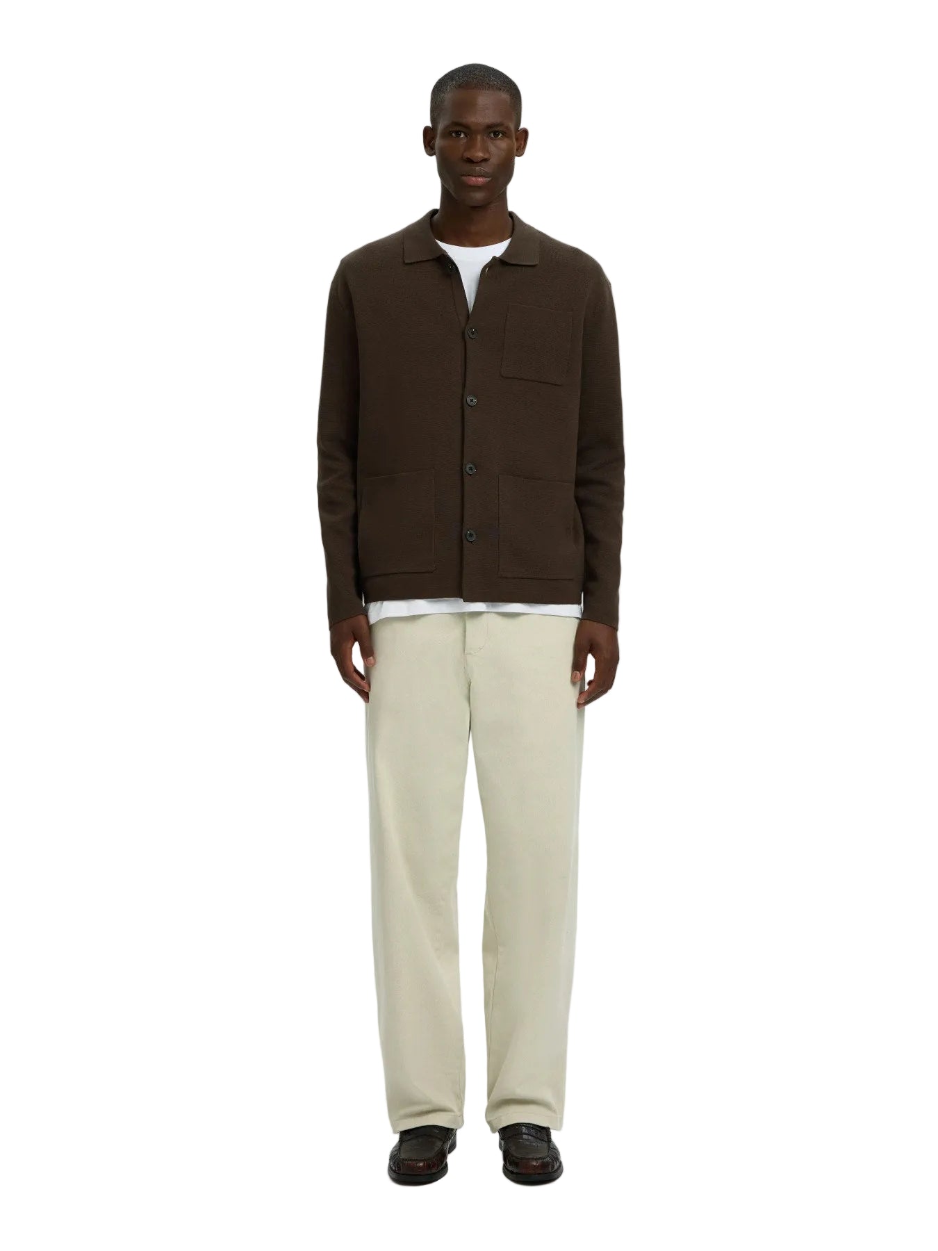 Cardigan polo leggero Mike