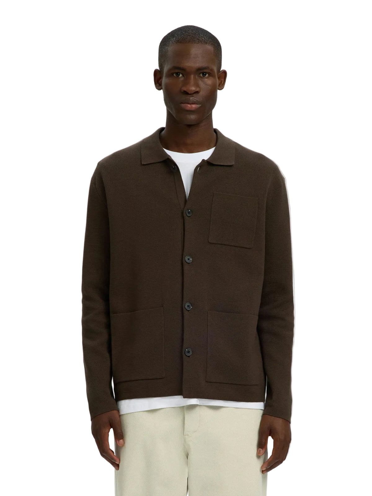 Cardigan polo leggero Mike