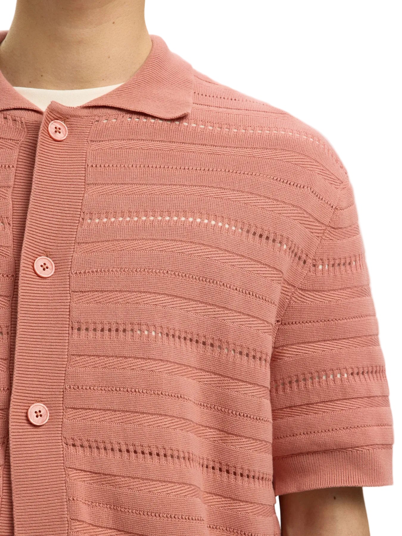 Palle SS Knit Polo Cardigan