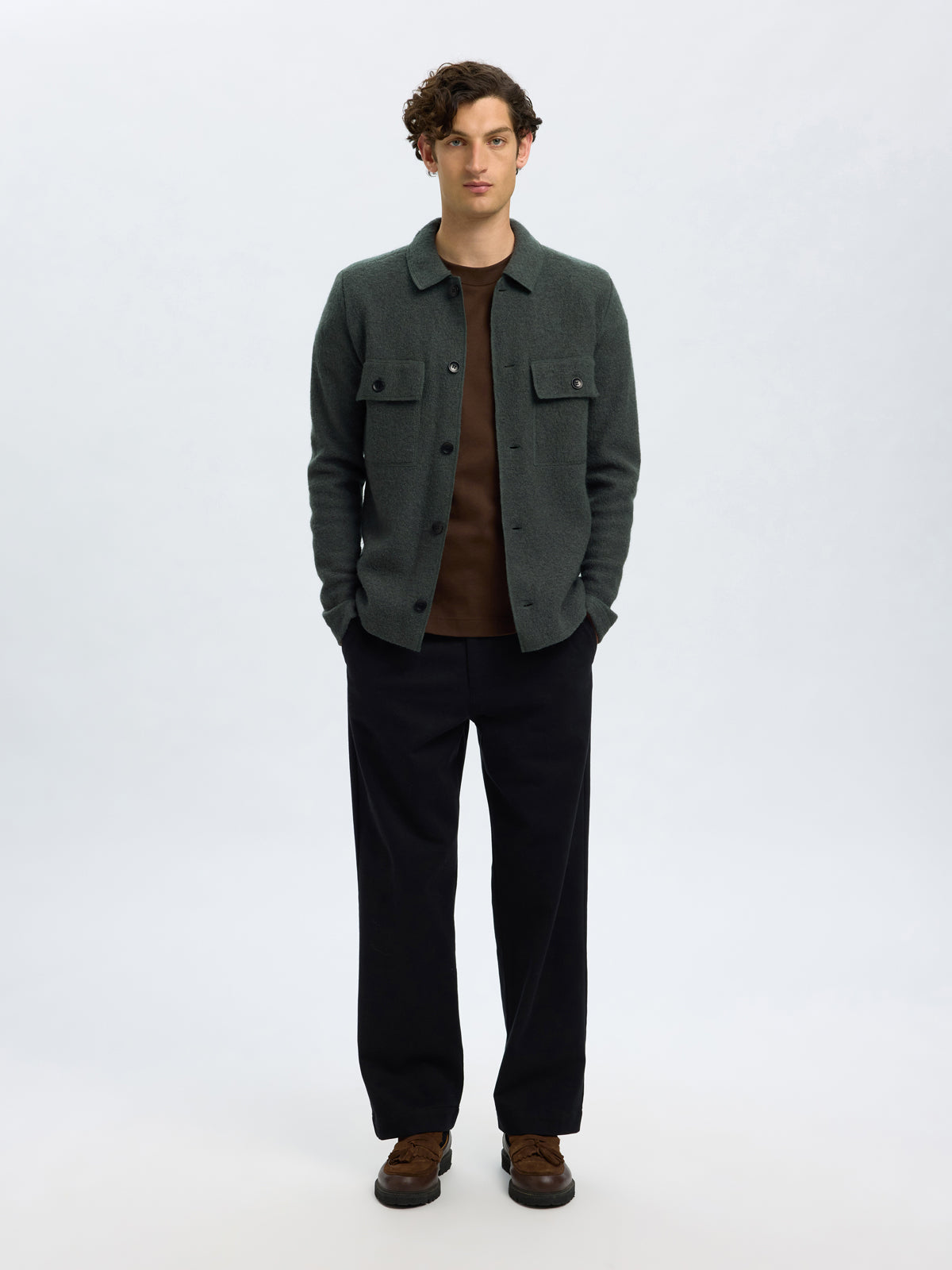 Nealy LS Knit Workwear Cardigan