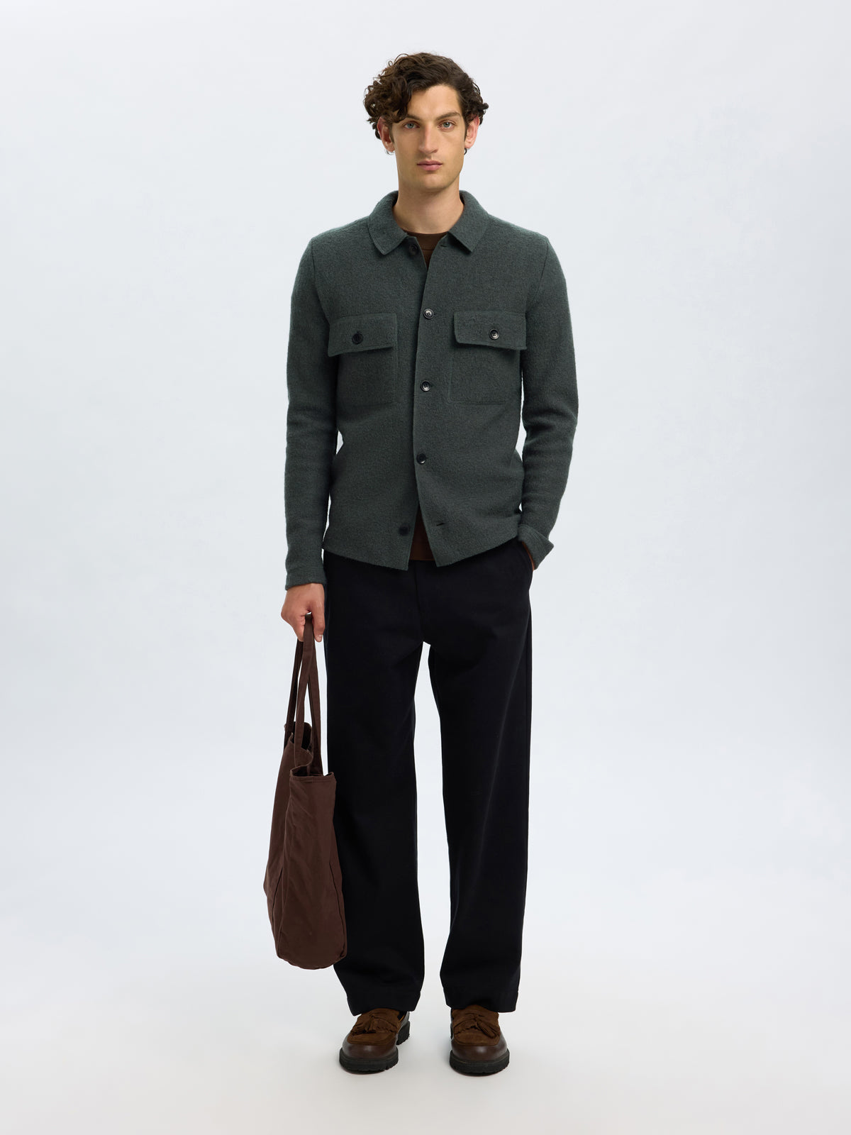 Nealy LS Knit Workwear Cardigan