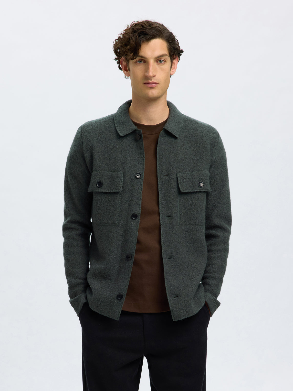 Nealy LS Knit Workwear Cardigan