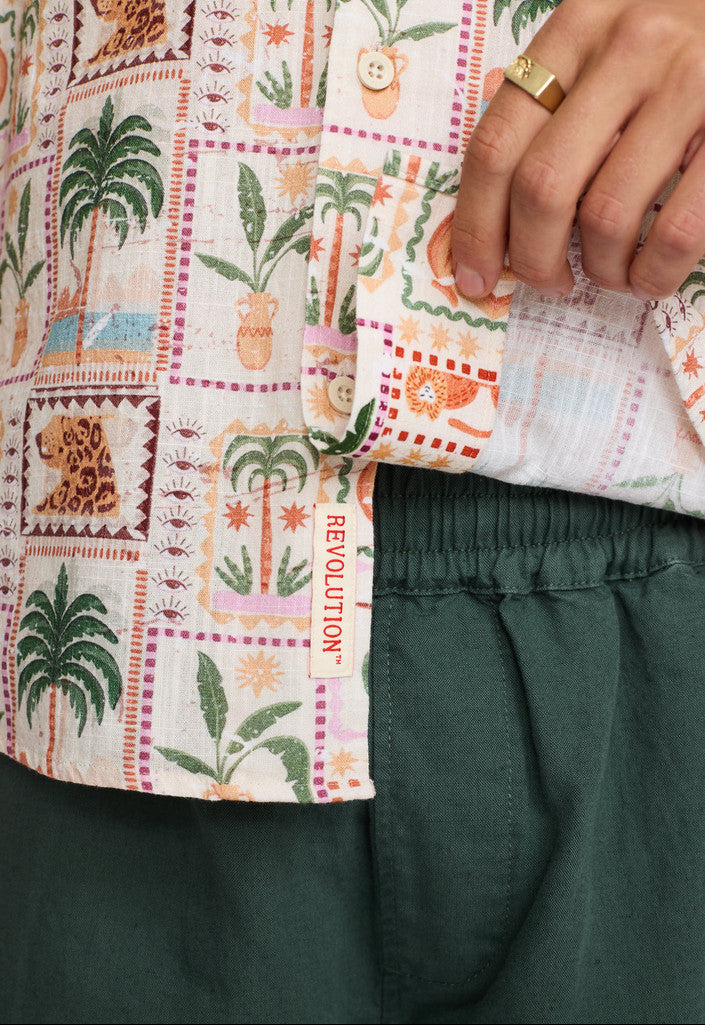 3247 Palm Trees SS Shirt