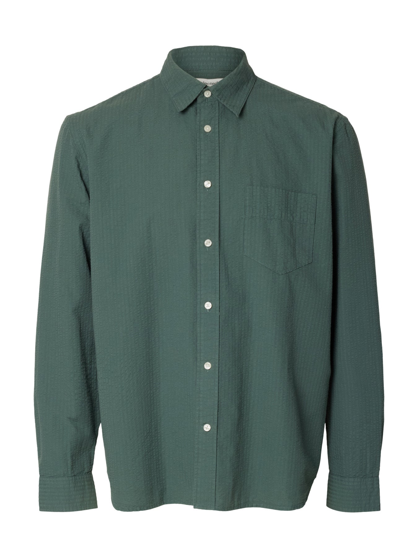 Regular Freddie Seersucker LS Shirt