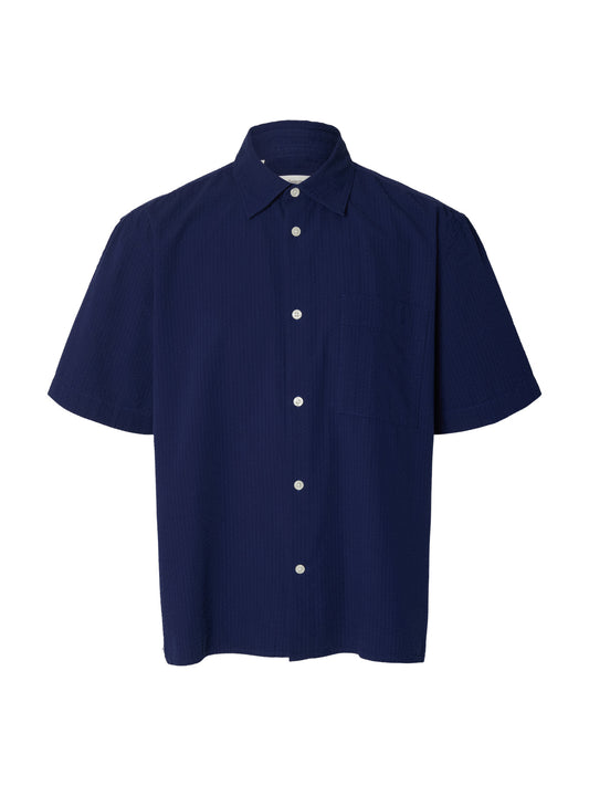 Relaxed Stuart Seersucker SS Shirt