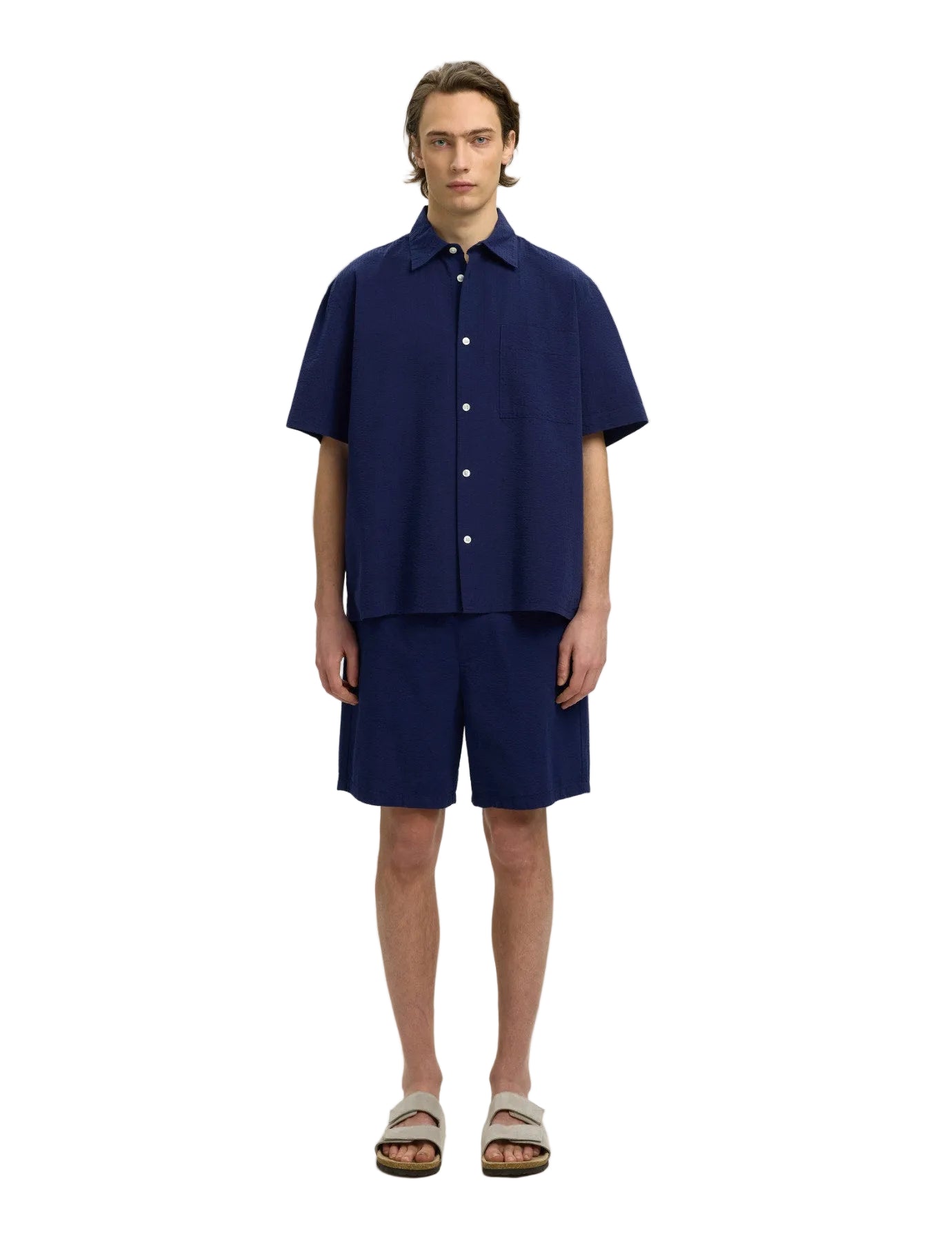 Relaxed Stuart Seersucker SS Shirt