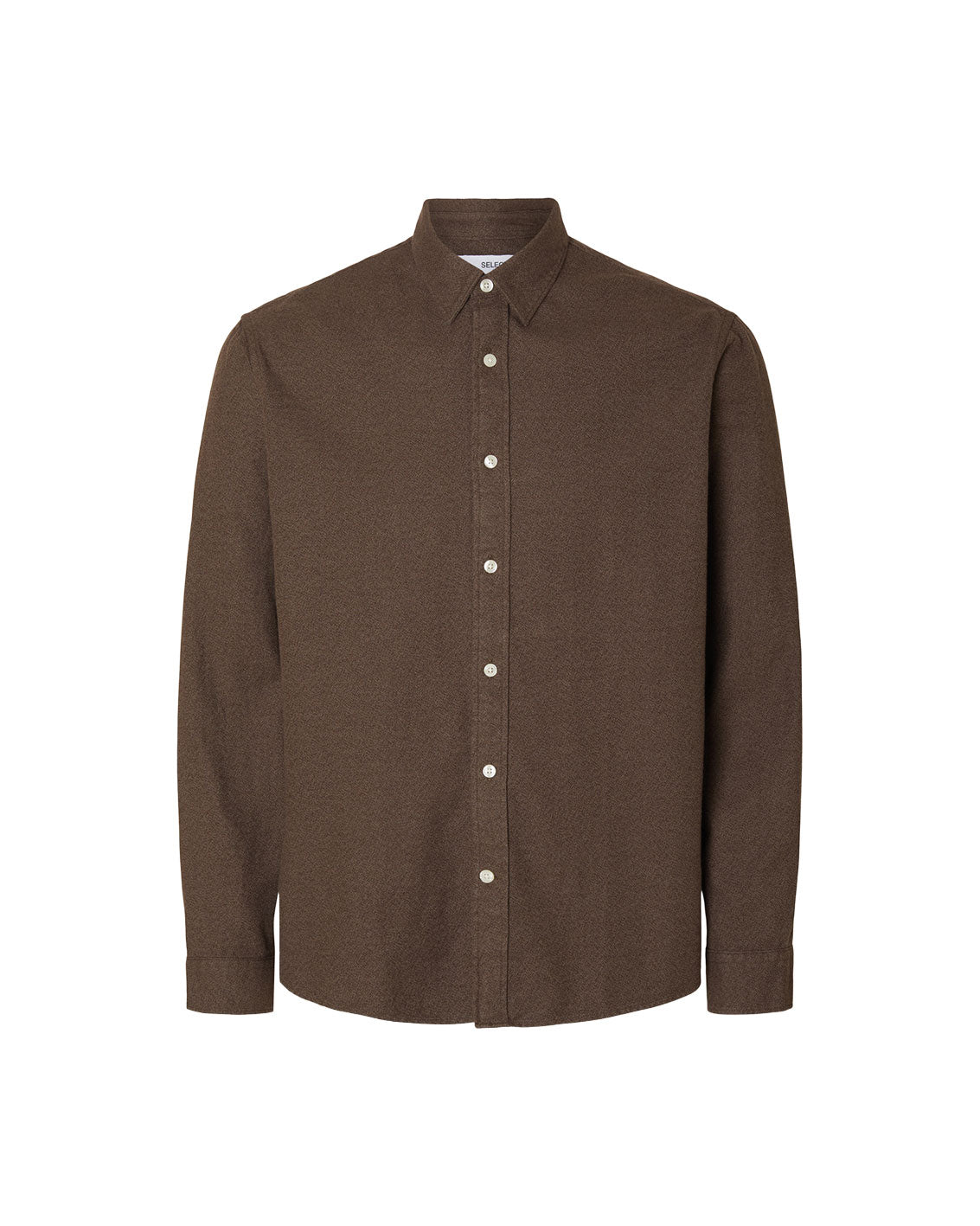 Regular Noah Brushed Twist LS Shirt