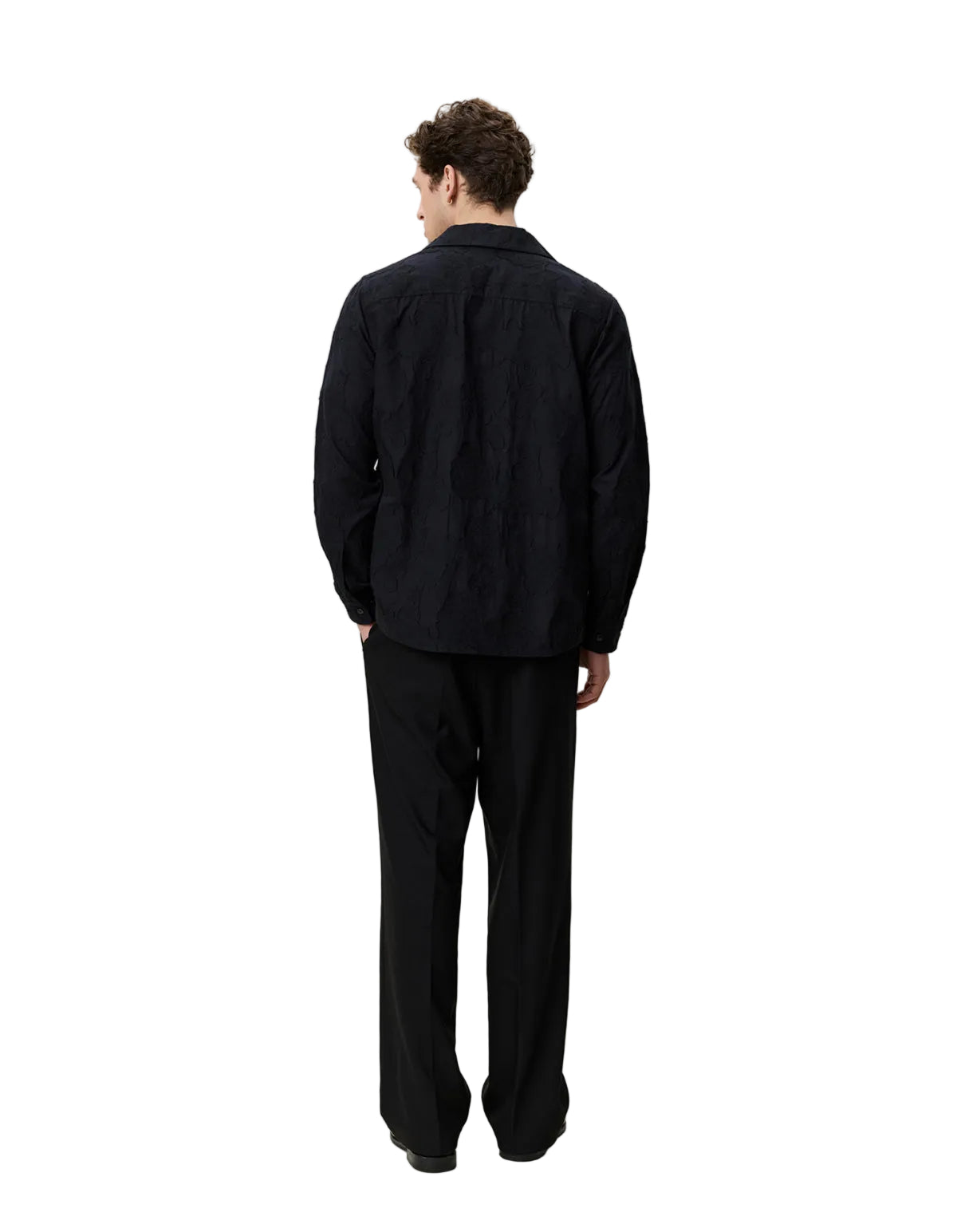 Flower Jacquard Shirt