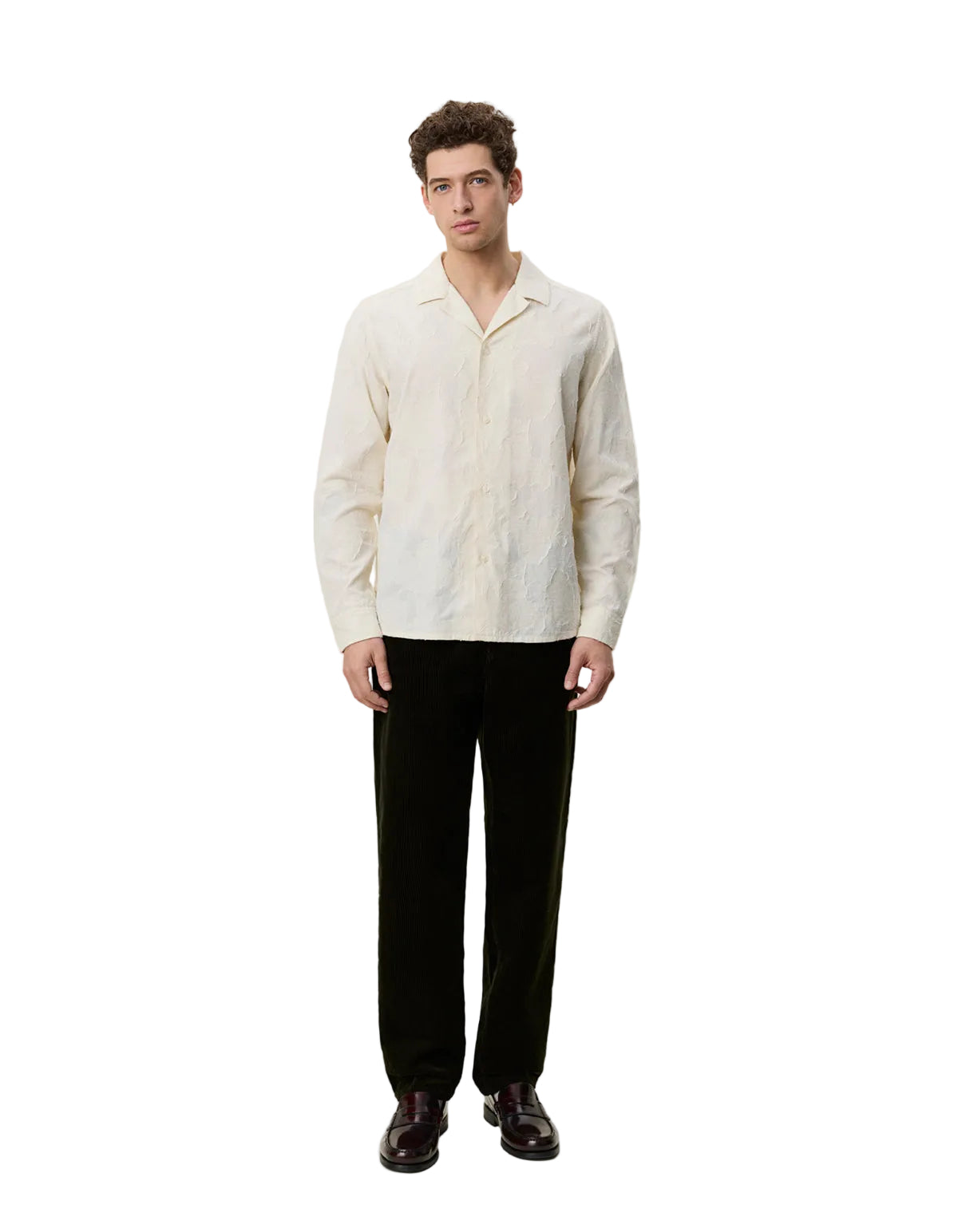 Flower Jacquard Shirt