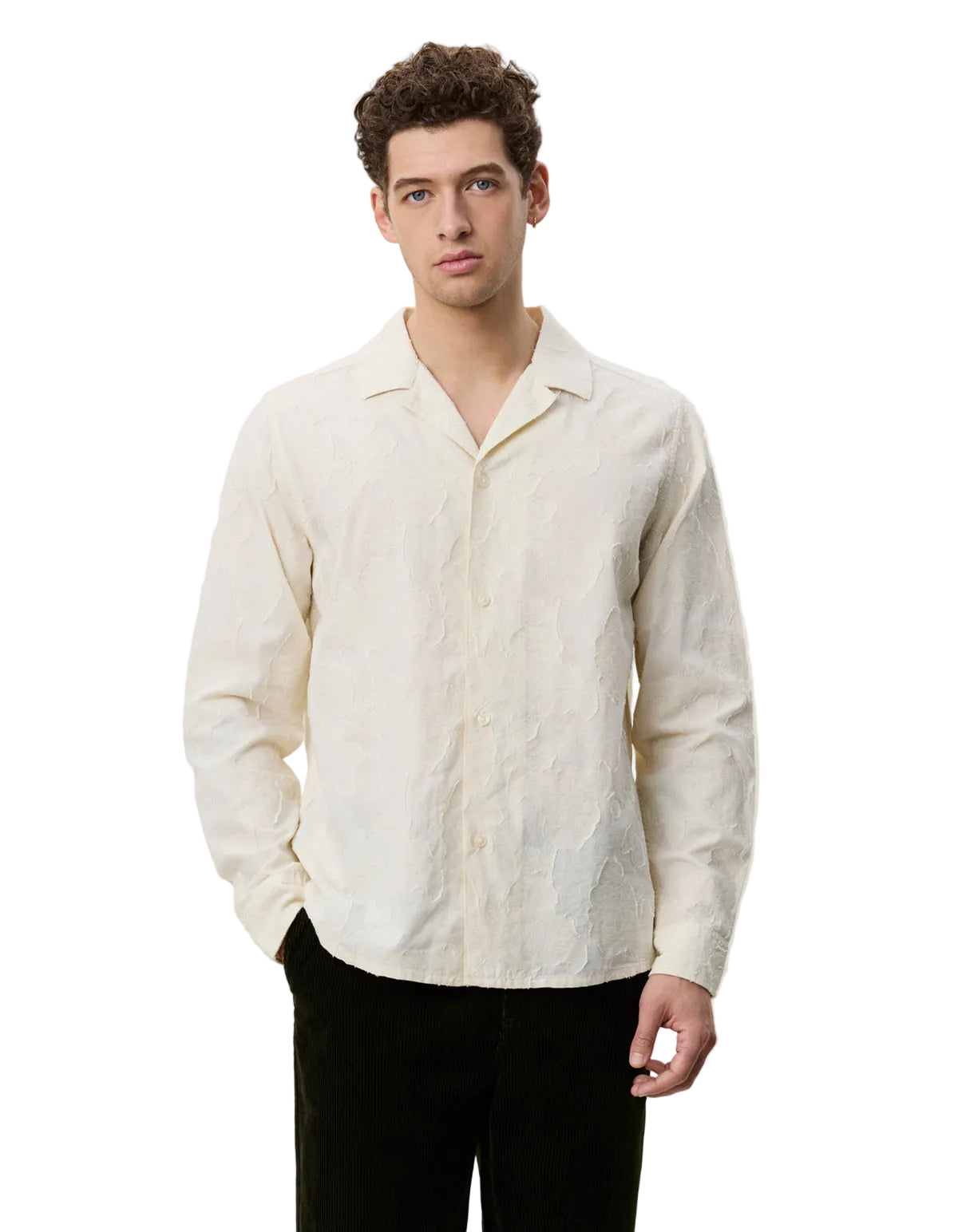 Flower Jacquard Shirt