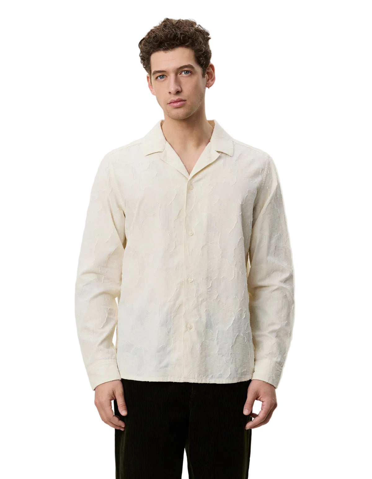 Flower Jacquard Shirt