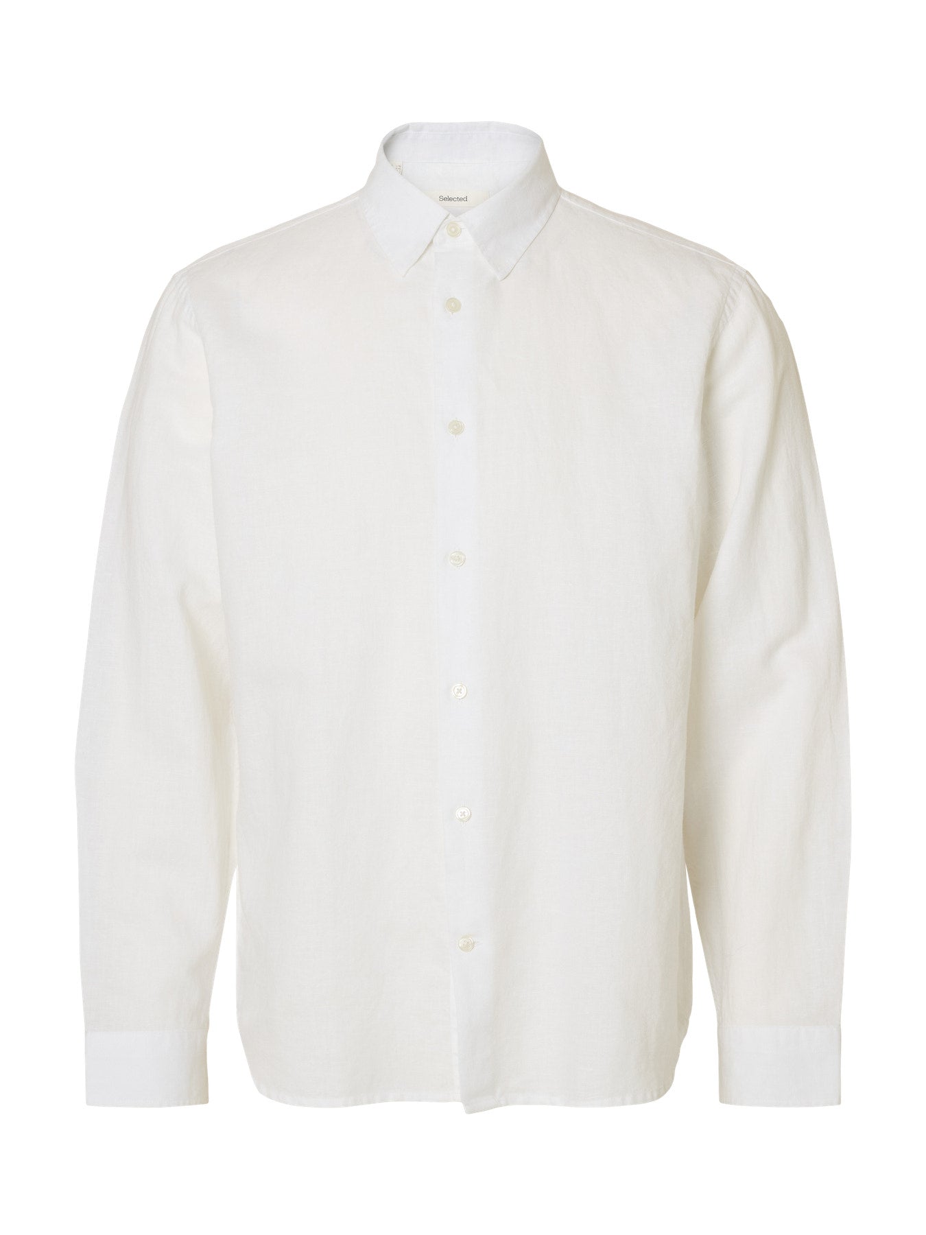 Regular Clay Linen Blend LS Shirt