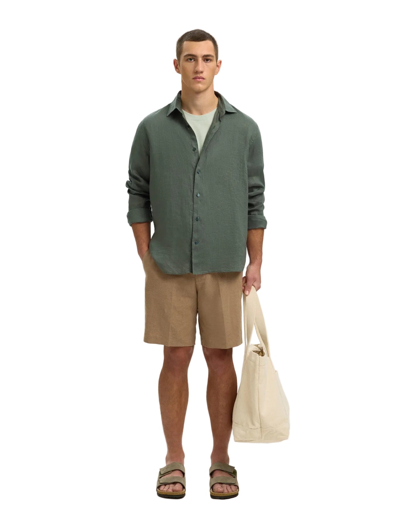 Regular Kylian Linen LS Shirt