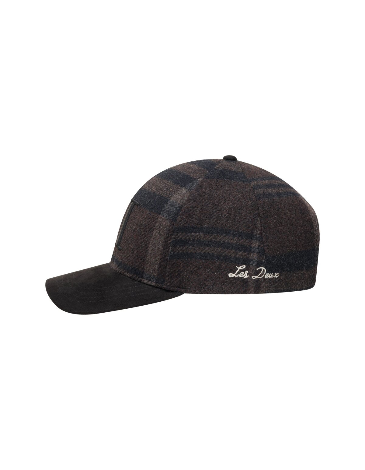 Baseball Cap Check Wool