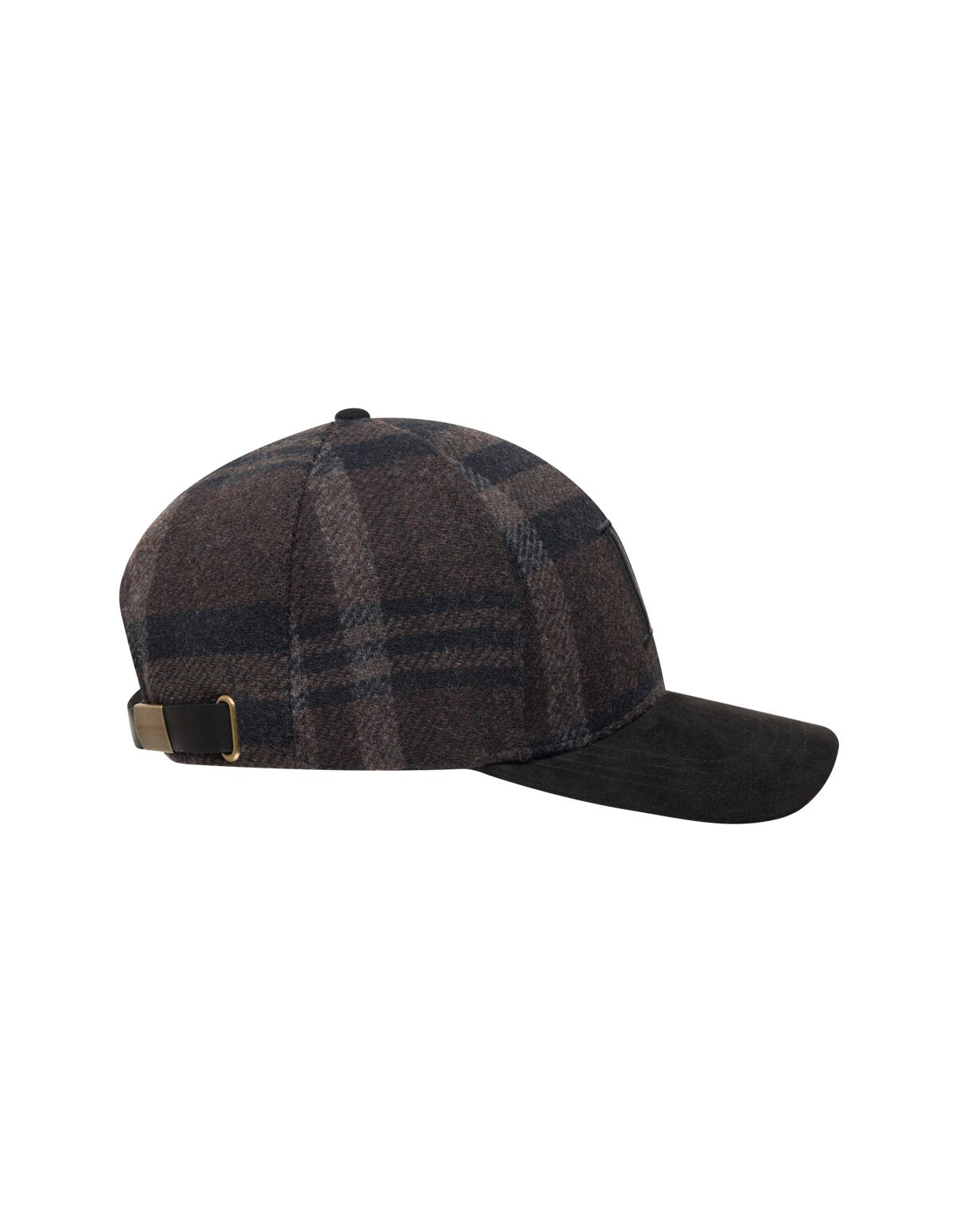 Baseball Cap Check Wool