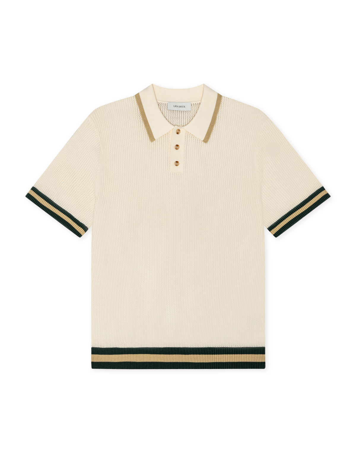 Lace Knitted Polo