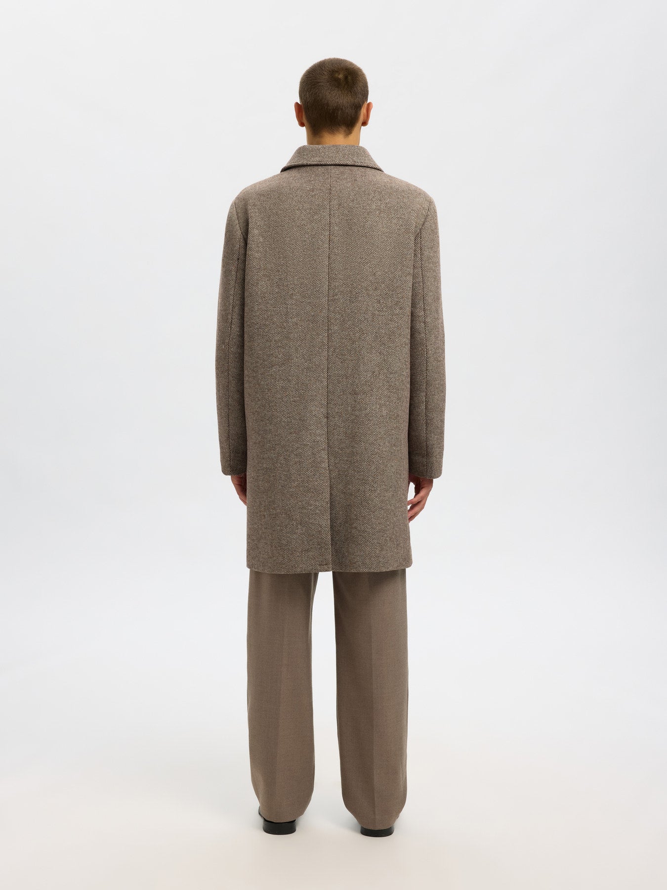 Archive Wool Blend Car Coat