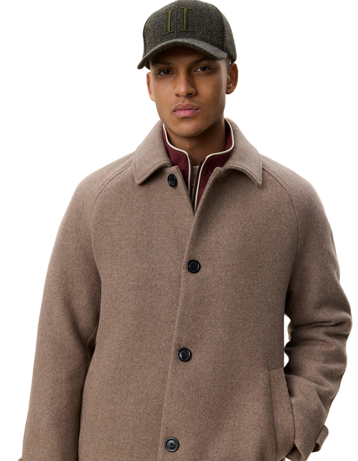 Solid Wool Coat