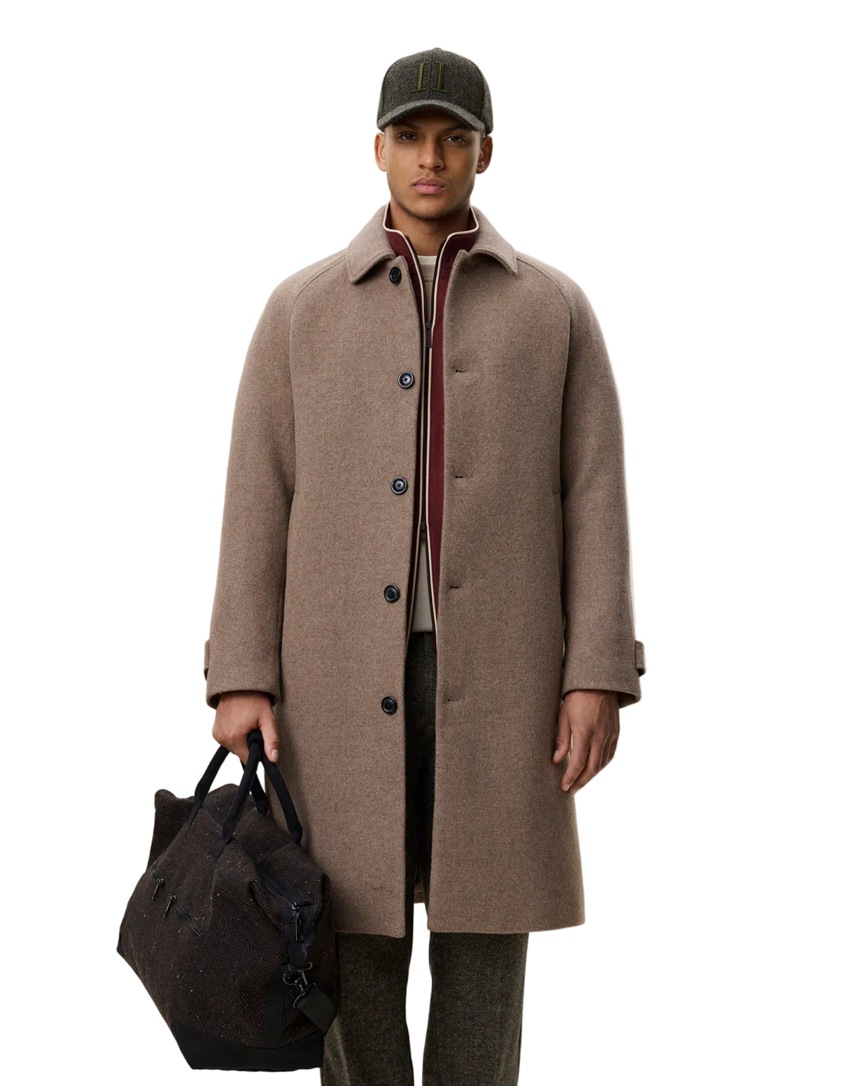 Solid Wool Coat