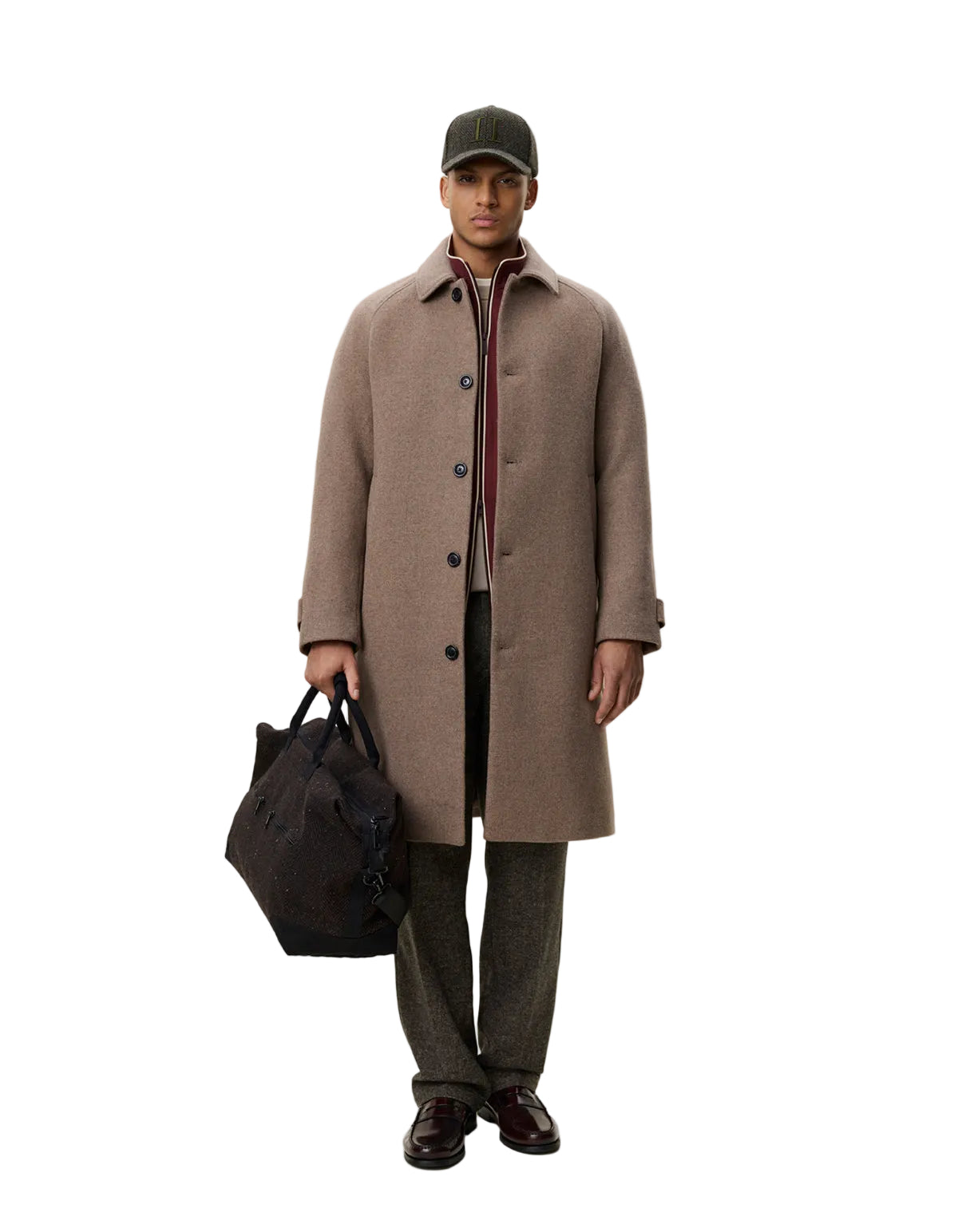 Solid Wool Coat
