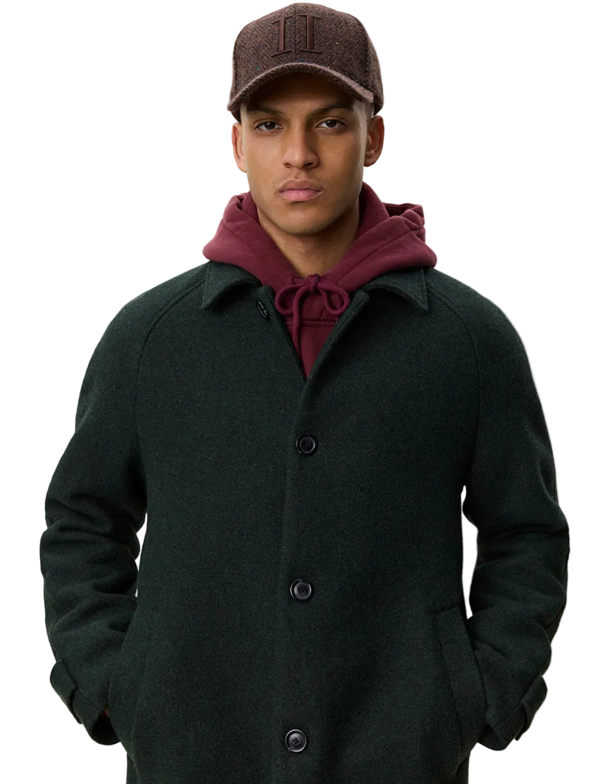Solid Wool Coat