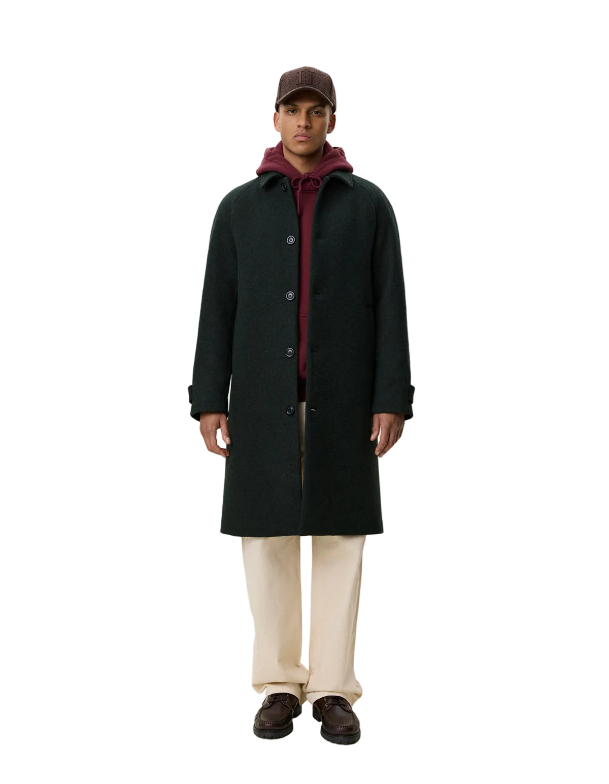 Solid Wool Coat