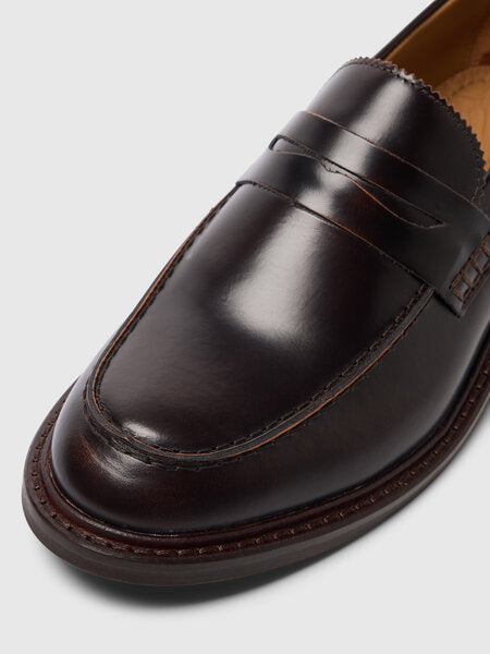 Carter Leather Low Penny Loafer