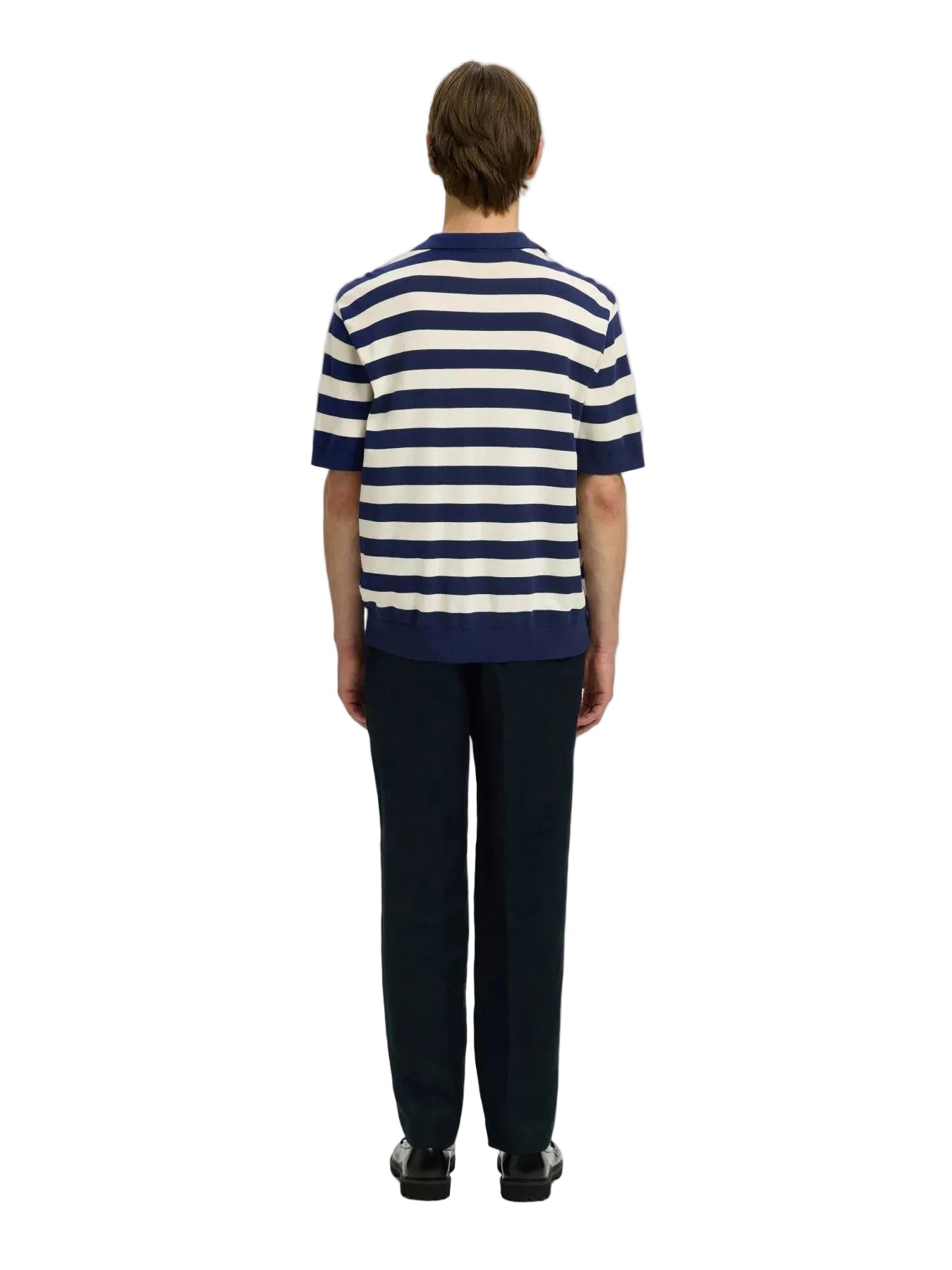 Torino SS Knit Relaxed Open Polo
