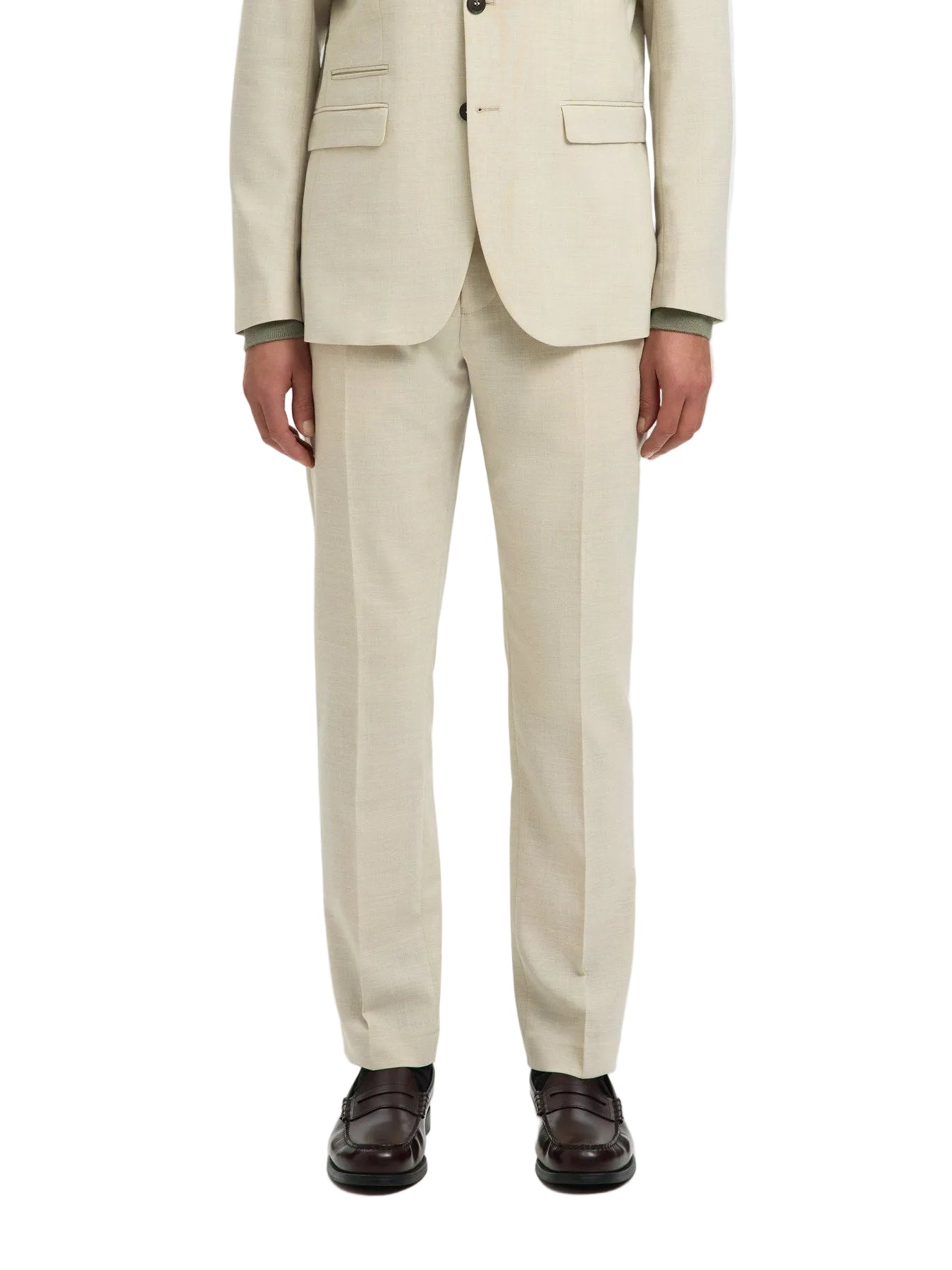 Slim Linen Blend Oasis Trousers
