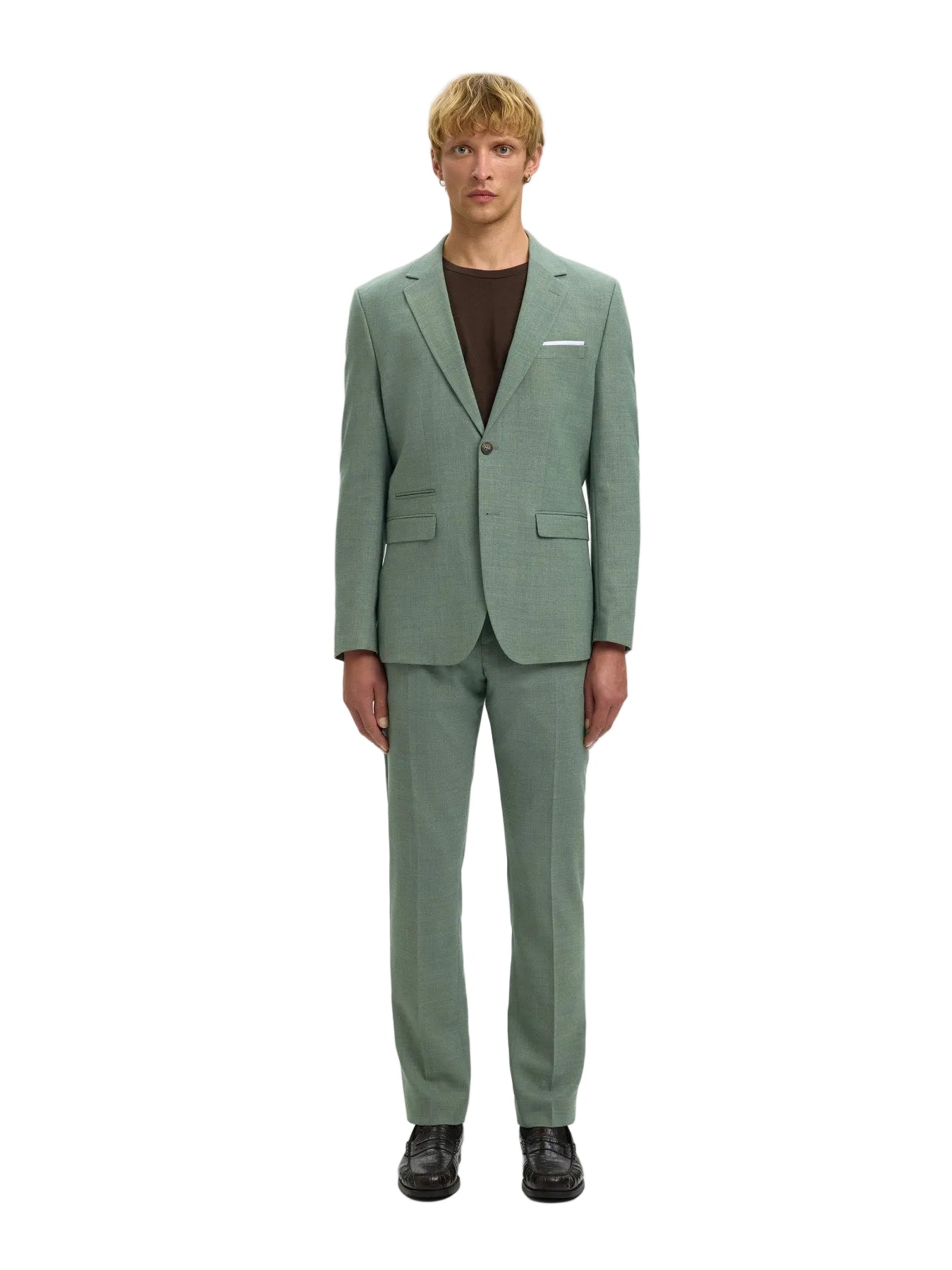 Slim Linen Blend Oasis Trousers