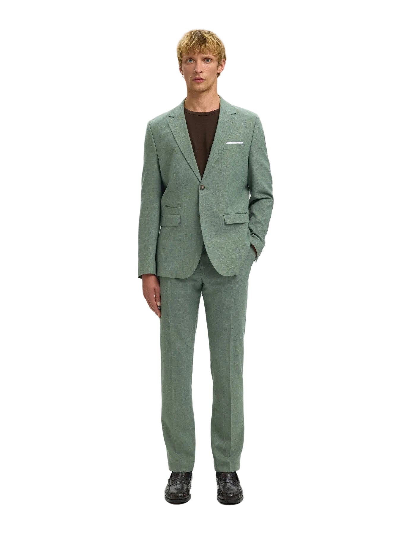 Slim Linen Blend Oasis Trousers