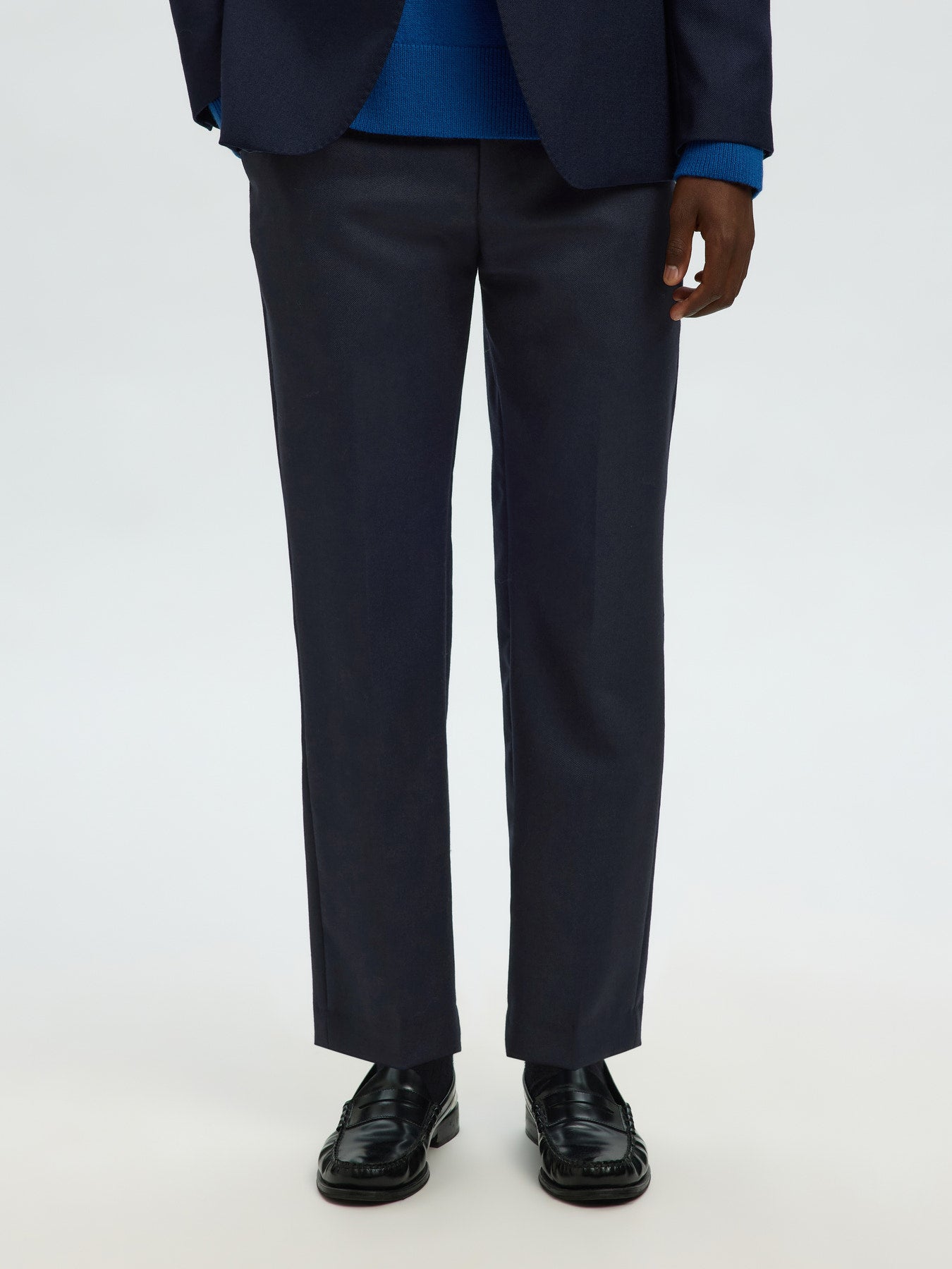 Regular Bjorn Manteco Wool Trousers