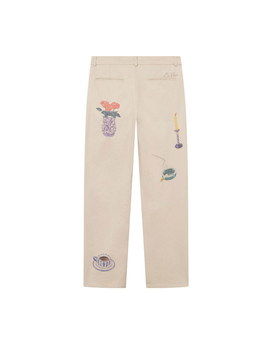 Romeo Pleated AOP Canvas Pant