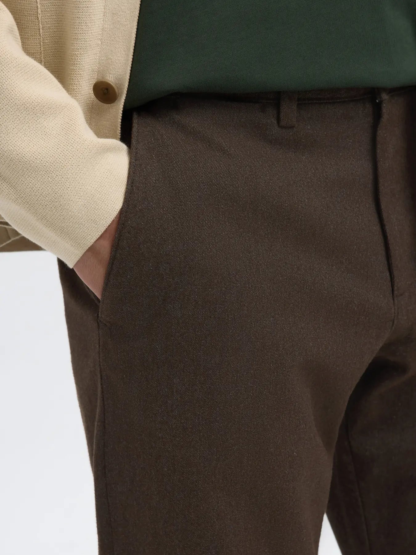 Slim Miles 175 Brushed Pants