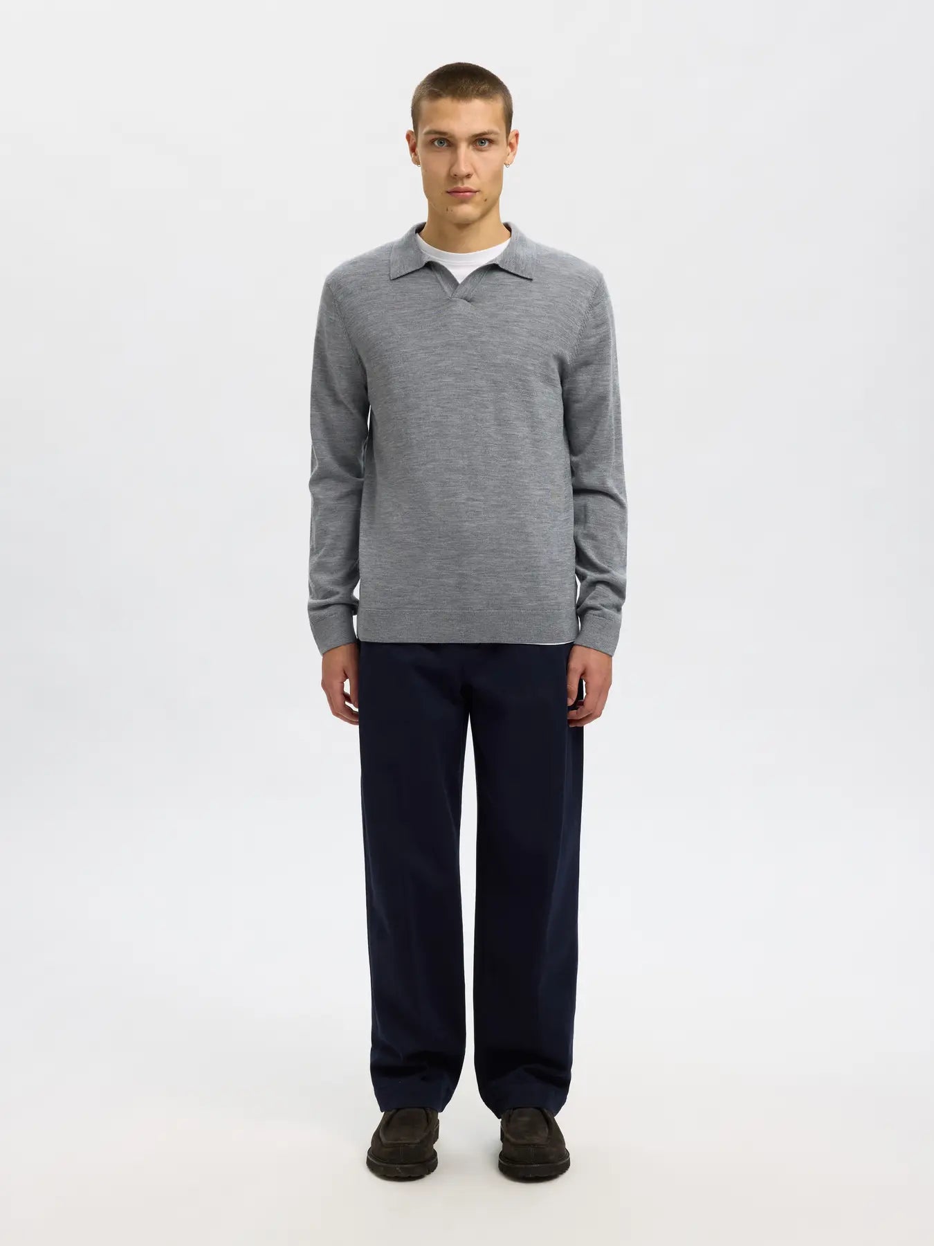 220 Loose Mike Twill Deep Pleat Pants