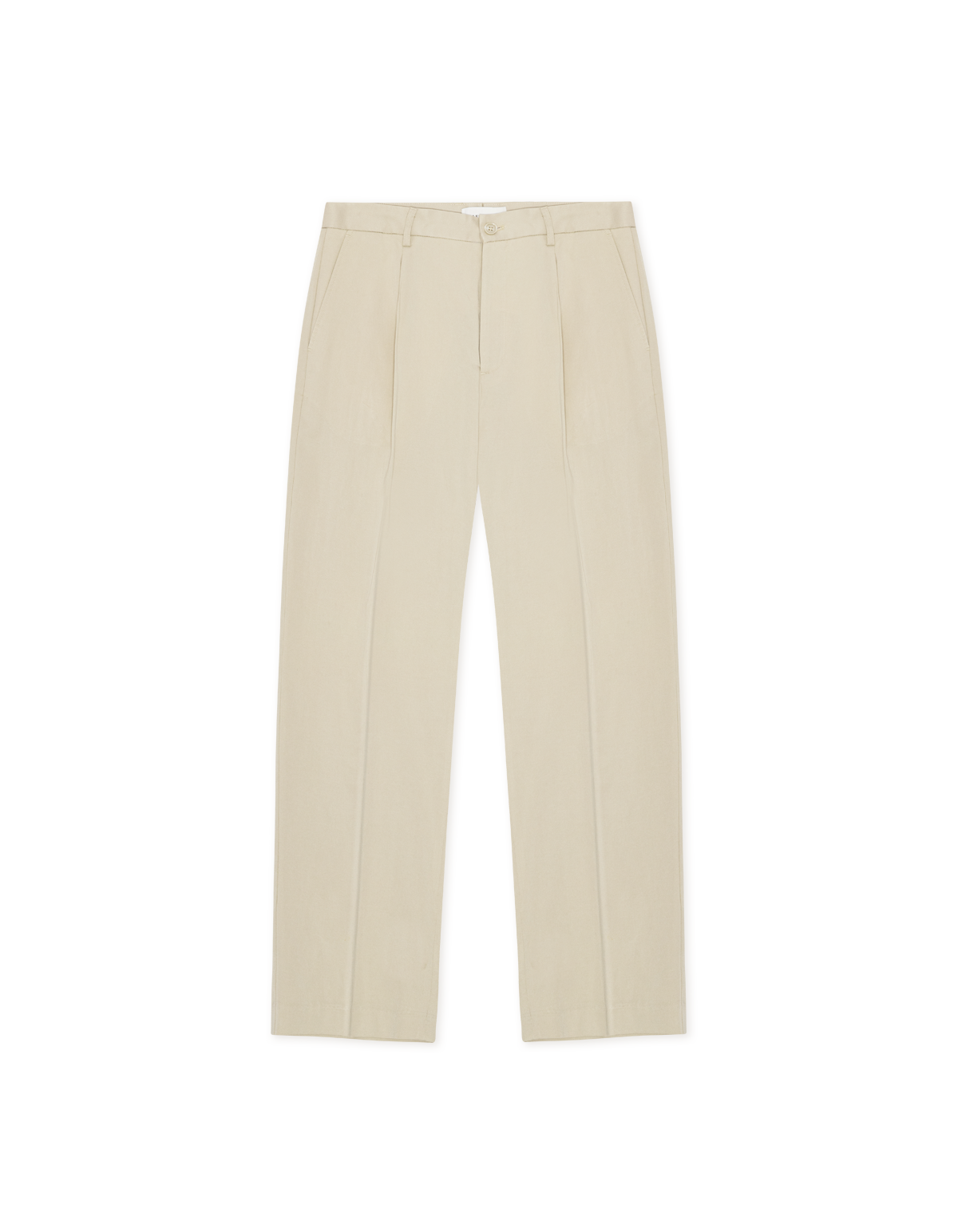 Pleated Twill Suit Pants
