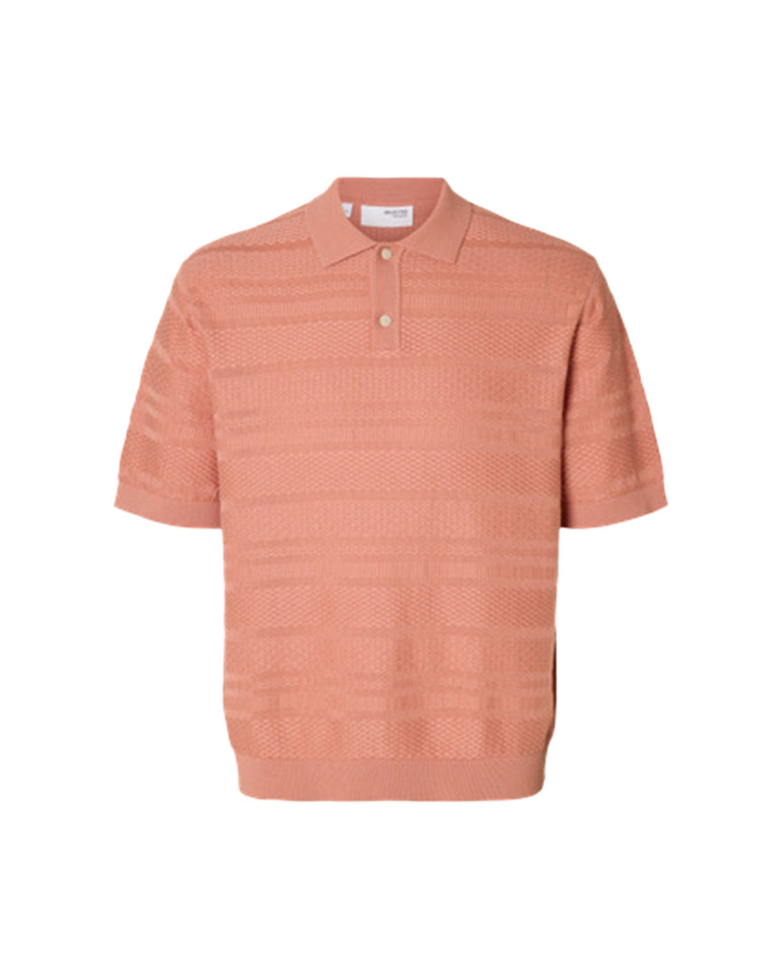 Foam SS Knit Relaxed Structure Polo