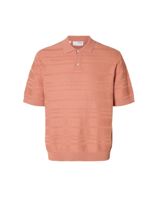 Foam SS Knit Relaxed Structure Polo