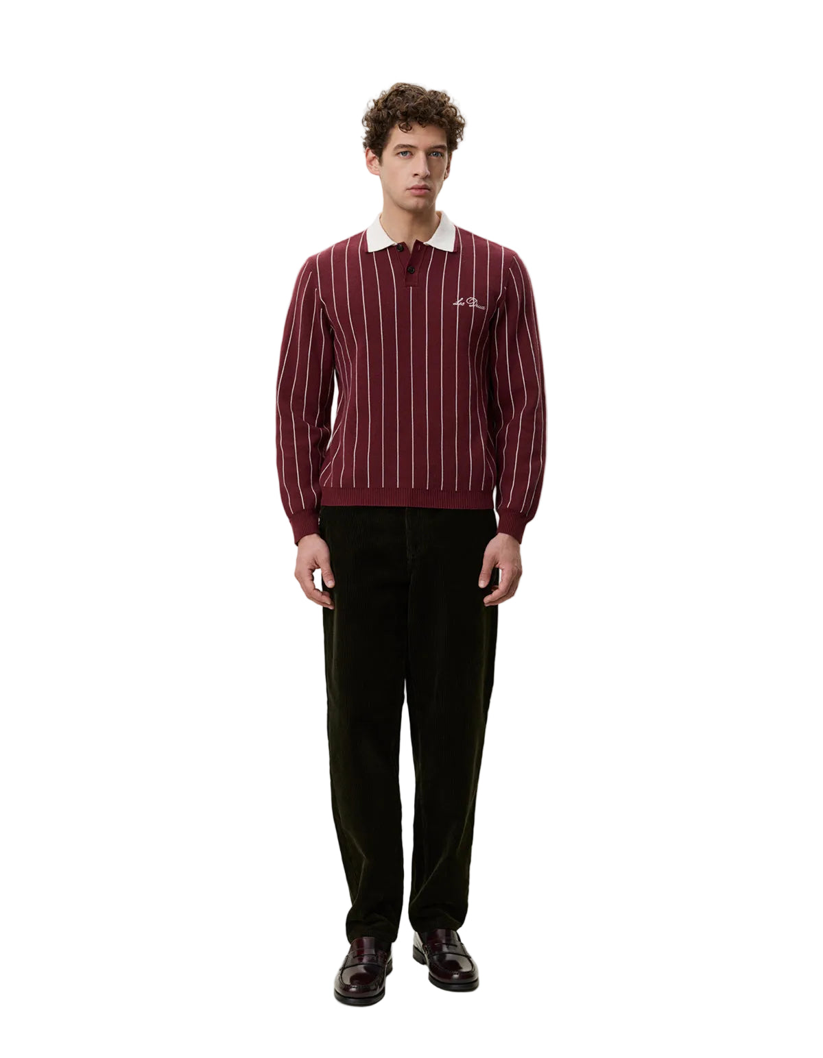 Signature Knitted LS Polo