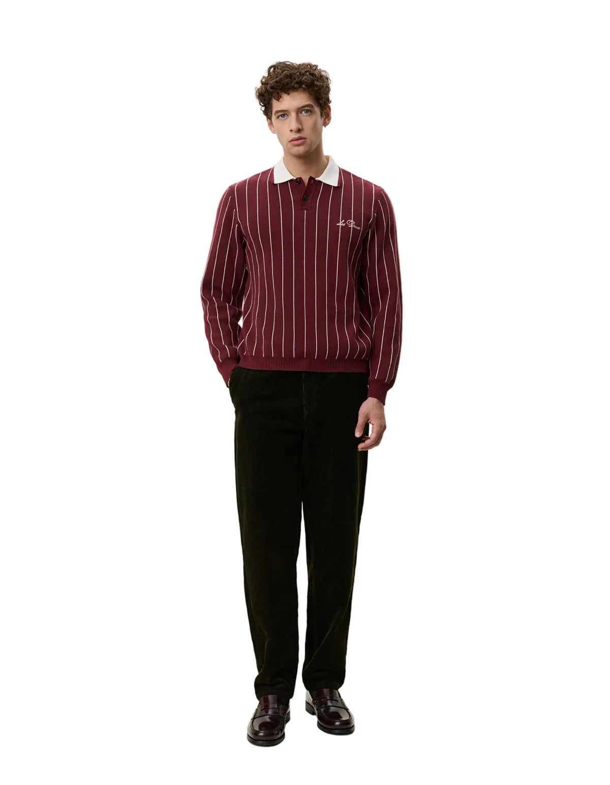 Signature Knitted LS Polo